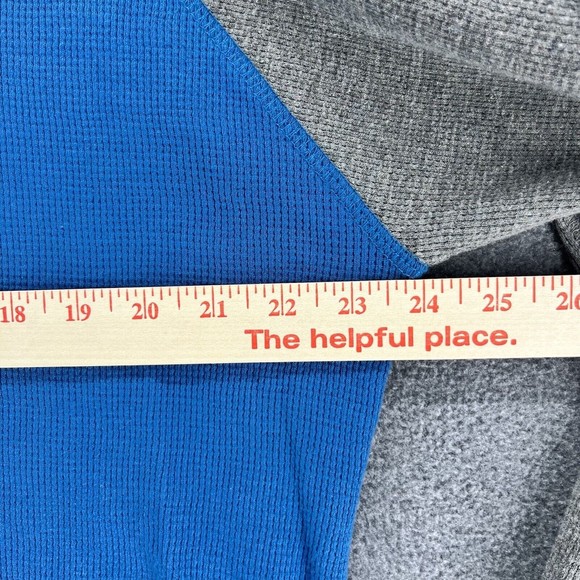 US Polo Assn‎ Sweater Mens Size M Blue Gray Pullover Crew-Neck Knit long sleeve - Picture 9 of 12